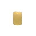 Melrose International LED Wax Dripping Pillar 3 by 4-Inch Candle