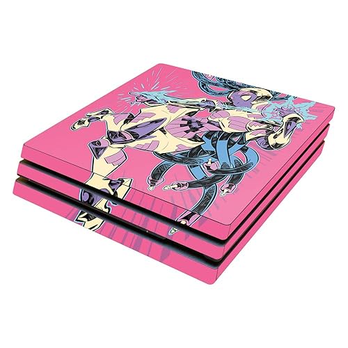 MightySkins Skin Compatible with Sony PS4 Pro Console - Robot Creature | Protective, Durable, and Unique Vinyl Decal wrap Cover | Easy to Apply