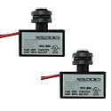 Proshopping 2Pcs AC 120V Dusk to Dawn Photoelectric Switch with Automatic Illumination Detection Circuit, Outdoor Hard-Wired Post Eye Light Control
