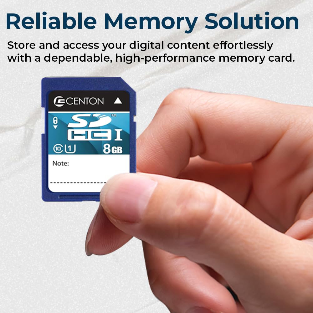 Centon Electronics MP Essential SDHC Card, Ultimate Memory Card for Phones, Tablets, Cameras, and More, UHS1, 32GB, 5 Bulk Pack