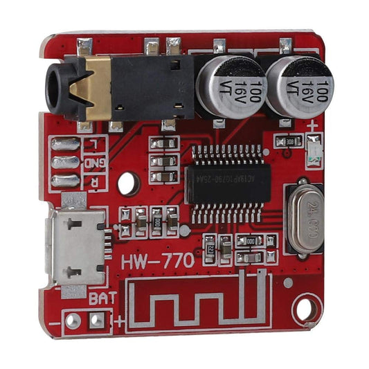 Lazmin Audio Receiver Module,Bluetooth 4.1 MP3 Decoder Board Stereo Car USB Digital Power Amplifier Board Module