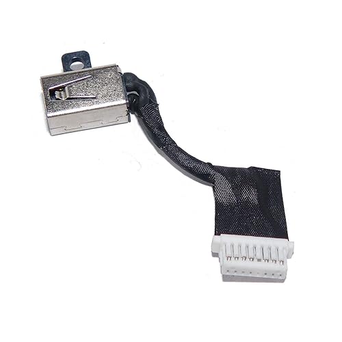 Eieshupug Charging Port DC in Power Jack Cable Replacement for Dell Inspiron 7370 7373 3FYH0 450.0B502.0011