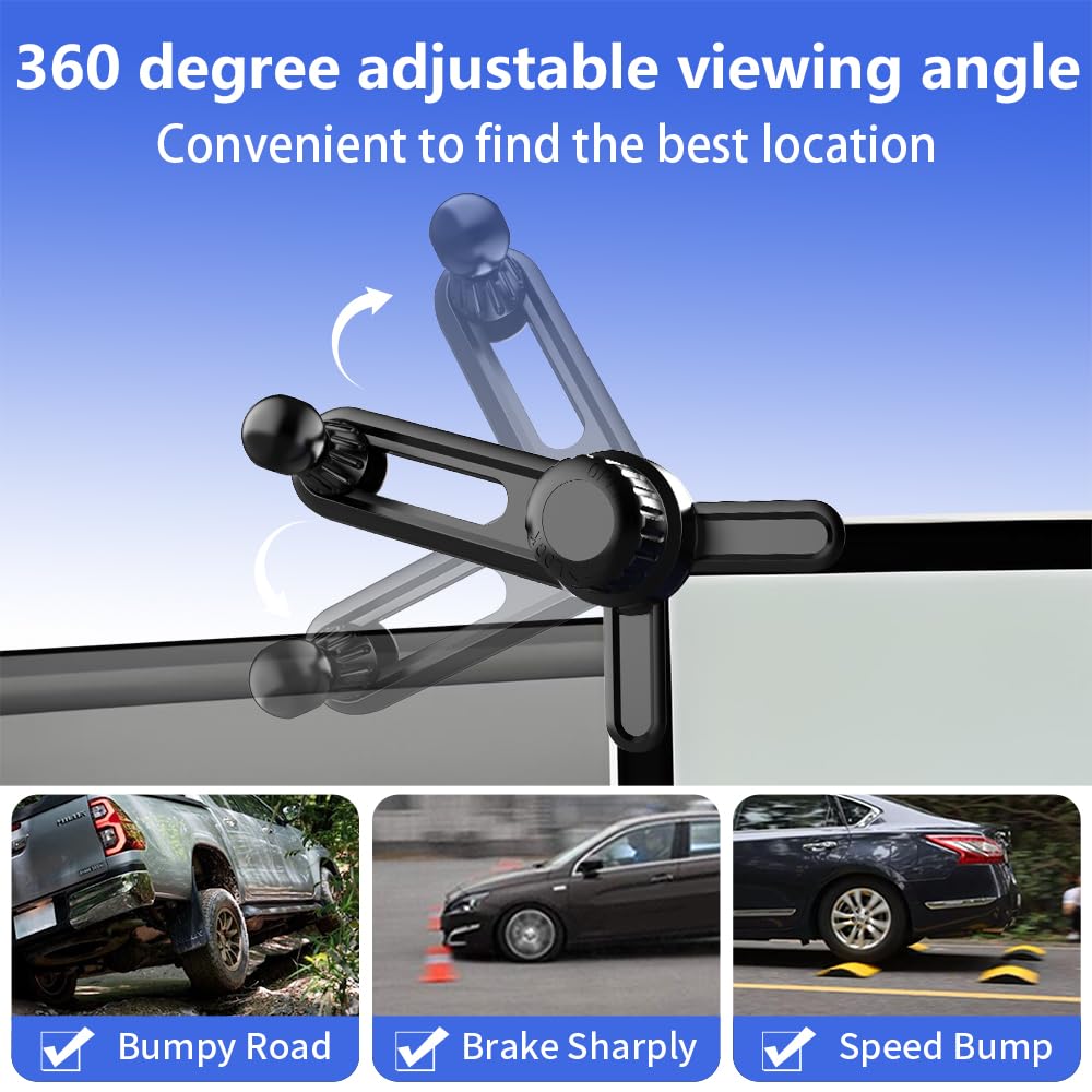 YEGZA Car Phone Holder for Dodge Hornet 2023 2024 2025 Screen Auto Accessories Navigation Screen Bracket Interior Decoration Dashboard Cell Mobile