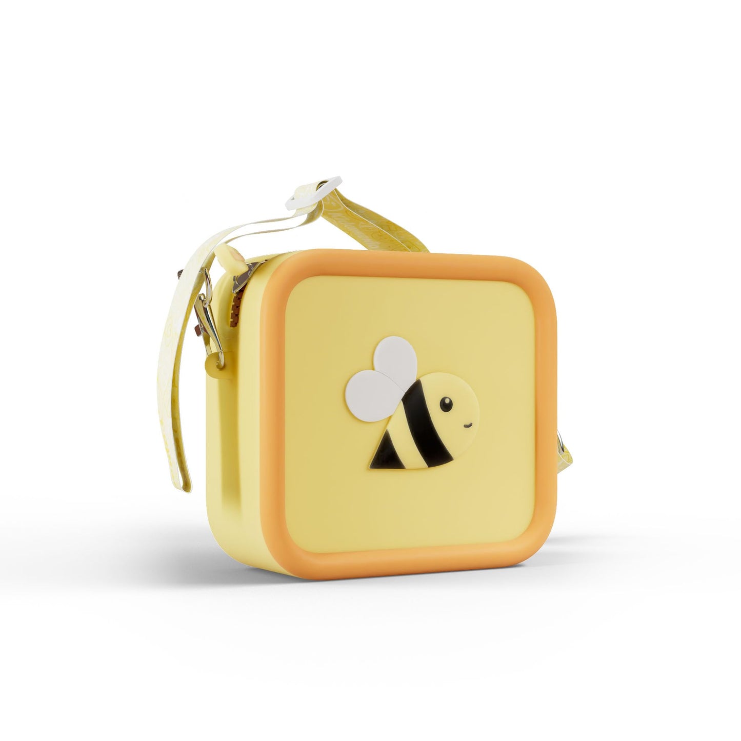 Kidamento kiimento Soft Silicone Camera Case - Durable and Adorably Stylish Bag - Promotes Comfort and Independence - Little Bee