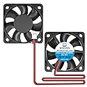 WINSINN DC 50mm Fan 12V 5010 Dual Ball Bearing Brushless Cooling Turbine Turbo 50mmx10mm 2PIN (Pack of 2Pcs)