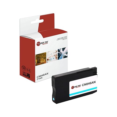 Laser Tek Services Compatible High Yield Ink Cartridge Replacement for HP 951XL CN046AN Works with HP OfficeJet Pro 251dw 276dw MFP, 8100 8600 8600