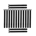 [16 Pack] Cable Straps 12 inch, Reusable Fastening Cable Ties Set, Adjustable Multipurpose Hook and Loop Securing Cinch Straps for Cord Management (1