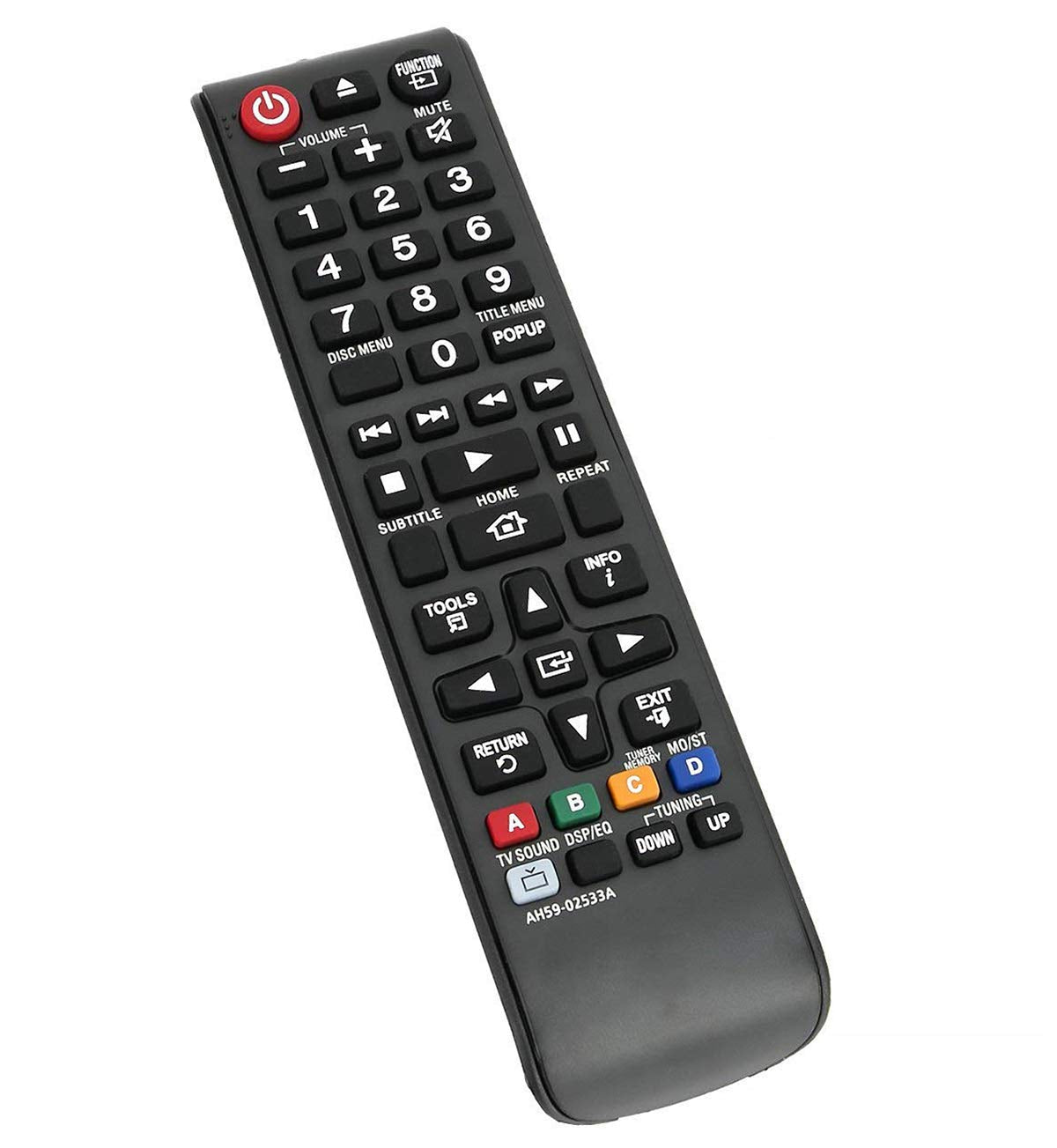 AH59-02533A AH59-02533B Replaced Remote Fit for Samsung Blu-ray Home Theater System HT-H5530 HT-F4500 HT-H4500 HT-H5500W HT-J4100 HT-J4500 HT-J5500W