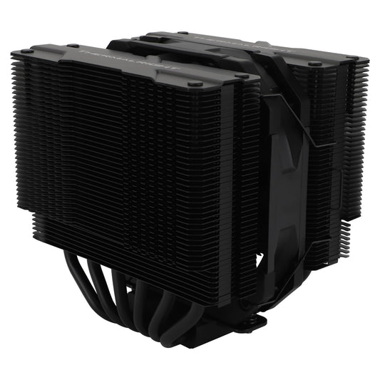 Thermalrlght Peerless Assassin 120 MINI Black CPU Air Cooler, 6 Heat Pipes Dual Towers Cooler, with Dual TL-D12B PWM Fans, Desktop PC Cooler for Intel