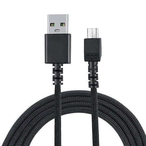 GGRD Mouse USB Charging Cable for Razer Compatible with Razer Naga Pro 20000 DPI, Viper Ultimate, Basilisk Ultimate,DeathAdder V2 pro,Hyperspeed