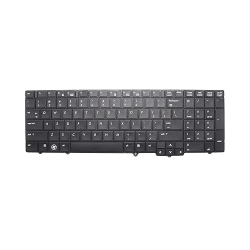 New Replacement for HP EliteBook 8540P 8540W US Keyboard P/N PK1307G3A00 PK1307G1A00 582648-001 595790-001 PK1307G2A00 US