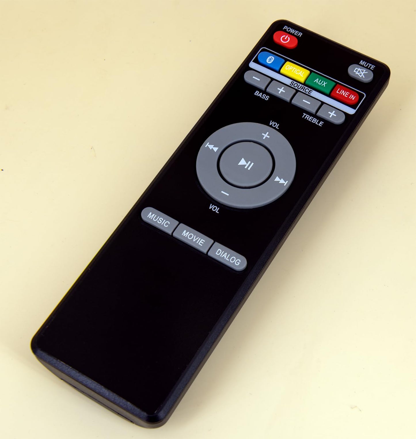 Replacement Remote Control for Greentouch Home Standalone Speaker Sound System FS-2601 FS-2801 (with Mounting Bracket)