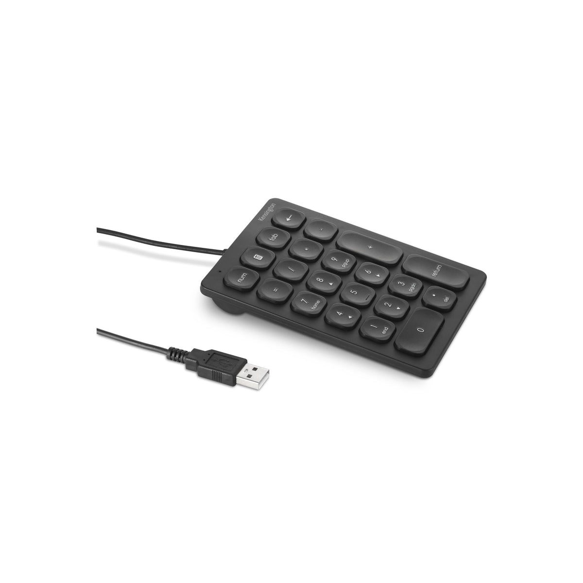 Kensington Wired Numeric Keypad with Plug & Play USB Connection, 21-Key Numpad with 4 Shortcut Keys for PC, Laptops and Other Devices (K79820WW)