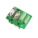 Twinkle Bay DB9 Breakout Connector RS232 Serial 9 Pin Connector Db9 Terminal (Male and Female Adapter)
