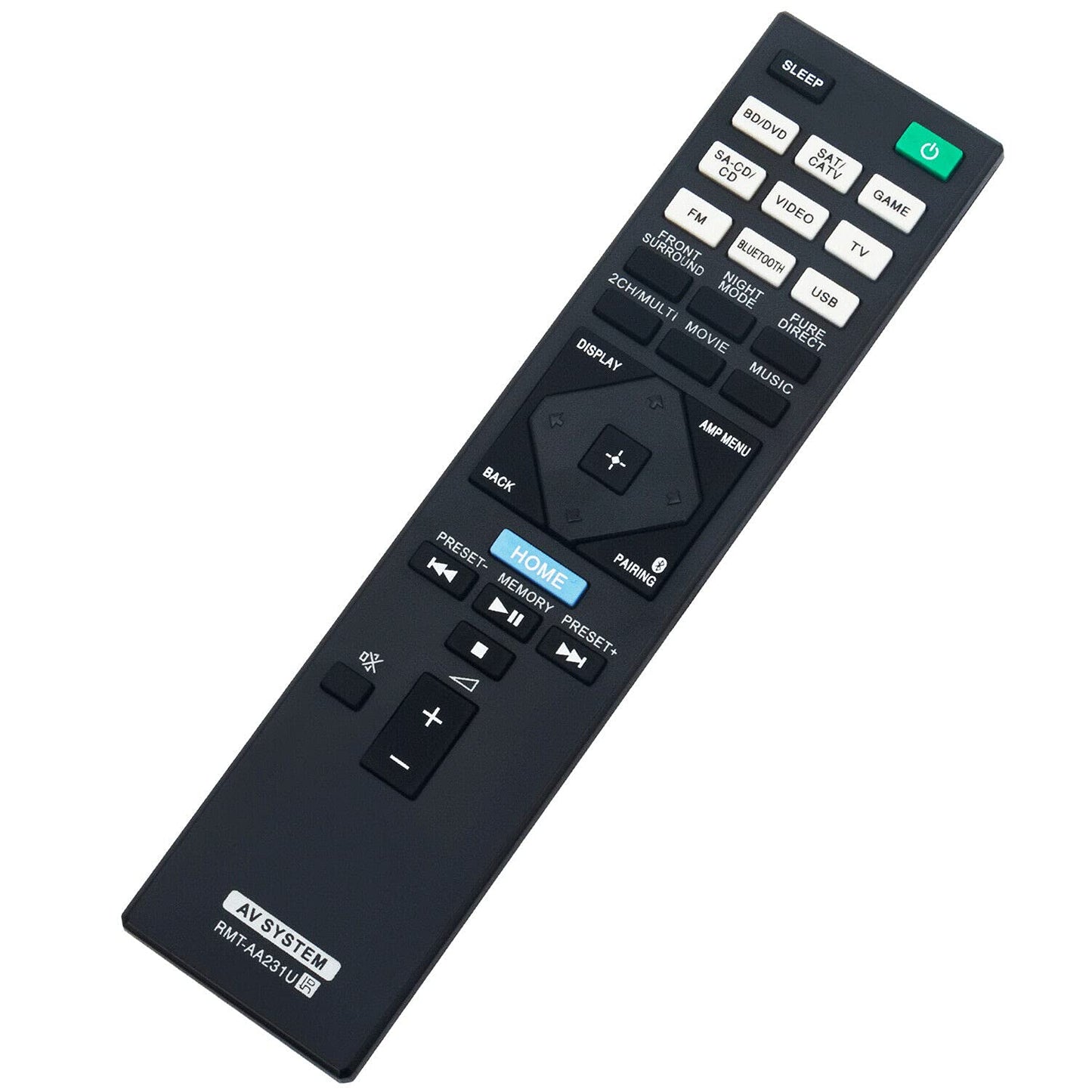 RMT-AA231U Replace Remote Control for Sony Home Theater AV Receiver STR-DH770 STRDH770