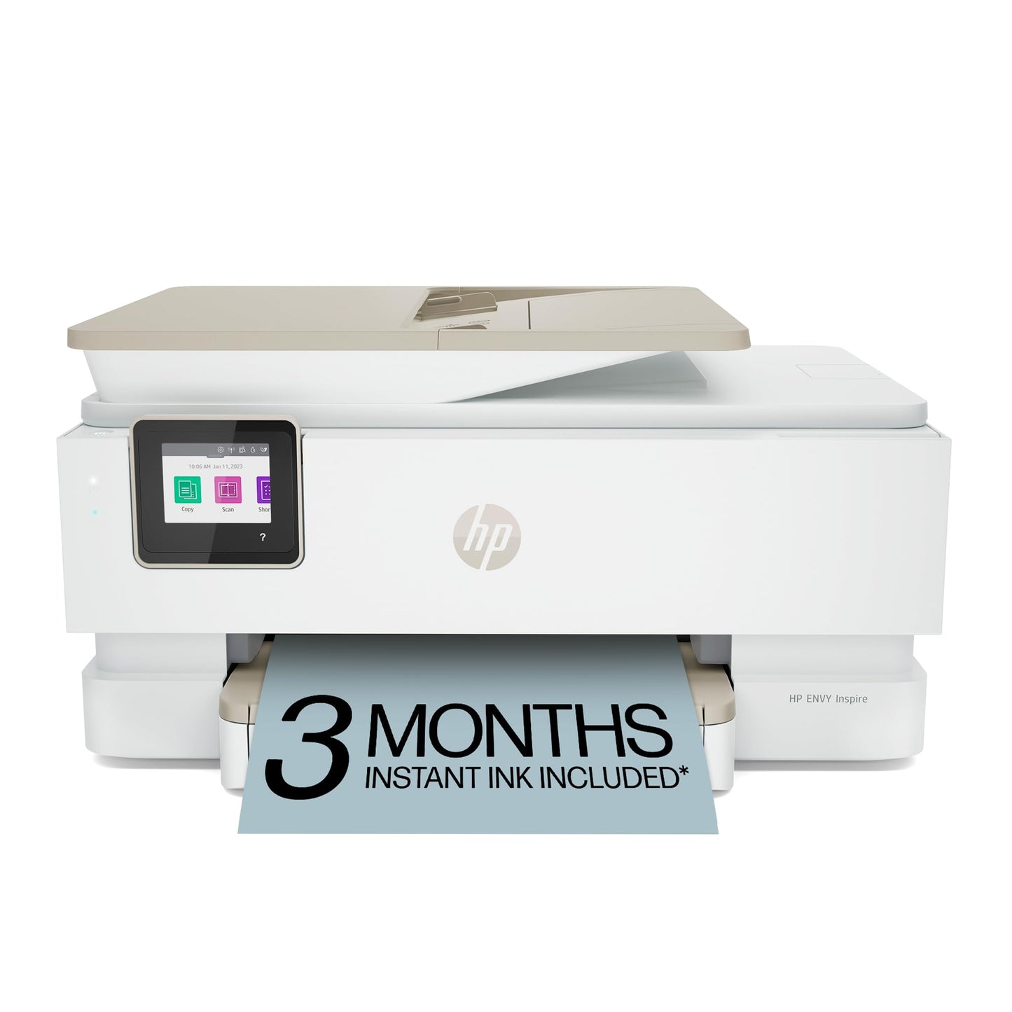 HP Envy Inspire 7955e Wireless Color Inkjet Printer, Print, scan, copy, Easy setup, Mobile printing, Best-for-home, 3 month Instant Ink trial