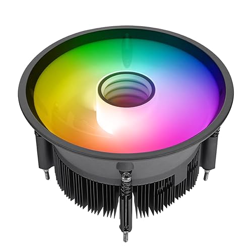 Thermaltake UX150 ARGB CPU Cooler; Copper Base/Aluminum Fins; 130mm PWM Fan; 500~2400 RPM; LGA 1851/1700/1200/1156/1155/1151/1150; Infinity Mirror