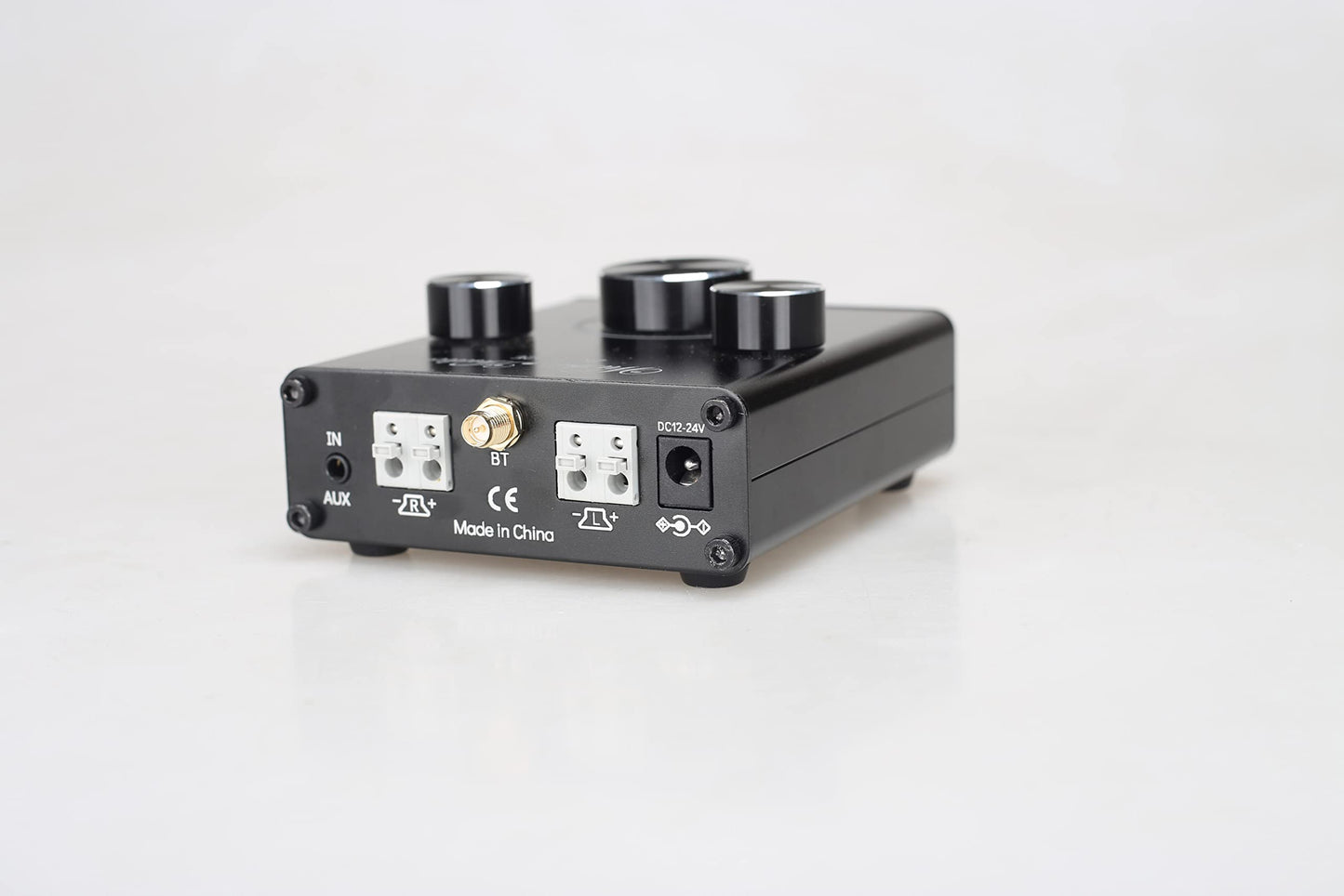 DAJUNGUO AUDIO Amplifiers Bluetooth Input and 3.5mm Aux Input,2.0 Channel Stereo Amplifier 100W*2 Power Output,Black