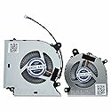 LANDALANYA Replacement New Laptop CPU and GPU Cooling Fan for MSI Katana GF76 Pulse GL76 MS-17L1 GF66 11UC Pulse GL66 11UEK MS-1581 Series