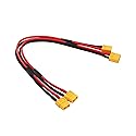 OliRC 2pcs XT60 M to XT60 FM Adapter Extension Female Male for RC Battery 14awg 30cm(C152-2)