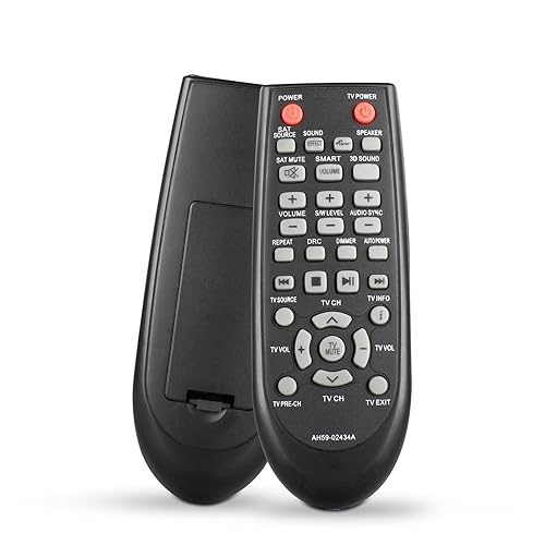 AH59-02434A for Samsung SoundBar Remote Replacement: No Programming Needed, Remote for Samsung Sound Bar Speaker System Models HW-E450 HW-E550 HW-E551