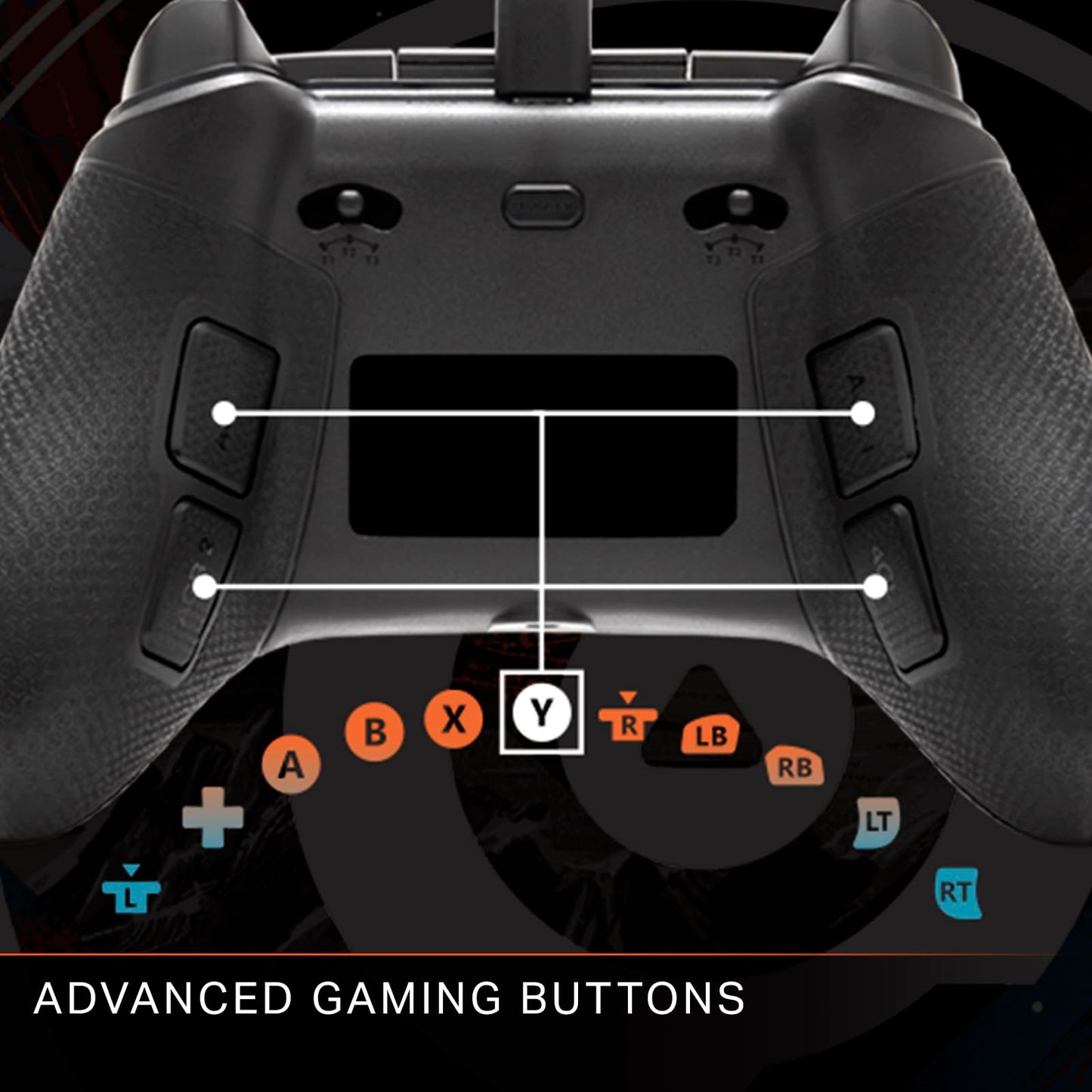 PowerA FUSION Pro 4 Wired Controller for Xbox Series X|S, adjustable height thumbsticks, hall effect thumbsticks, mappable buttons, officially