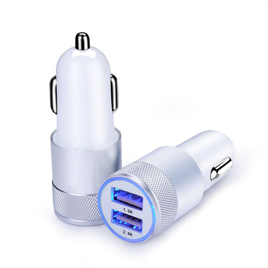Car Charger,Sicodo 3.4A 2 Pack USB Smart Port Charger Compatible with iPhone 17 16 15 14 13 SE 12 X Pro, Max, Samsung Galaxy S26 S25 S24 S23 S22