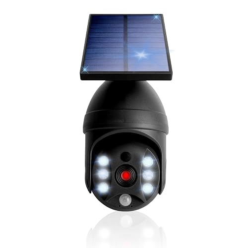 Bell+Howell Bionic Spotlight Extreme 360 - Solar Powered Outdoor Lights, Rain and Snow Resistant, Wireless w/Motion Sensor Outdoor for Yard, Garage