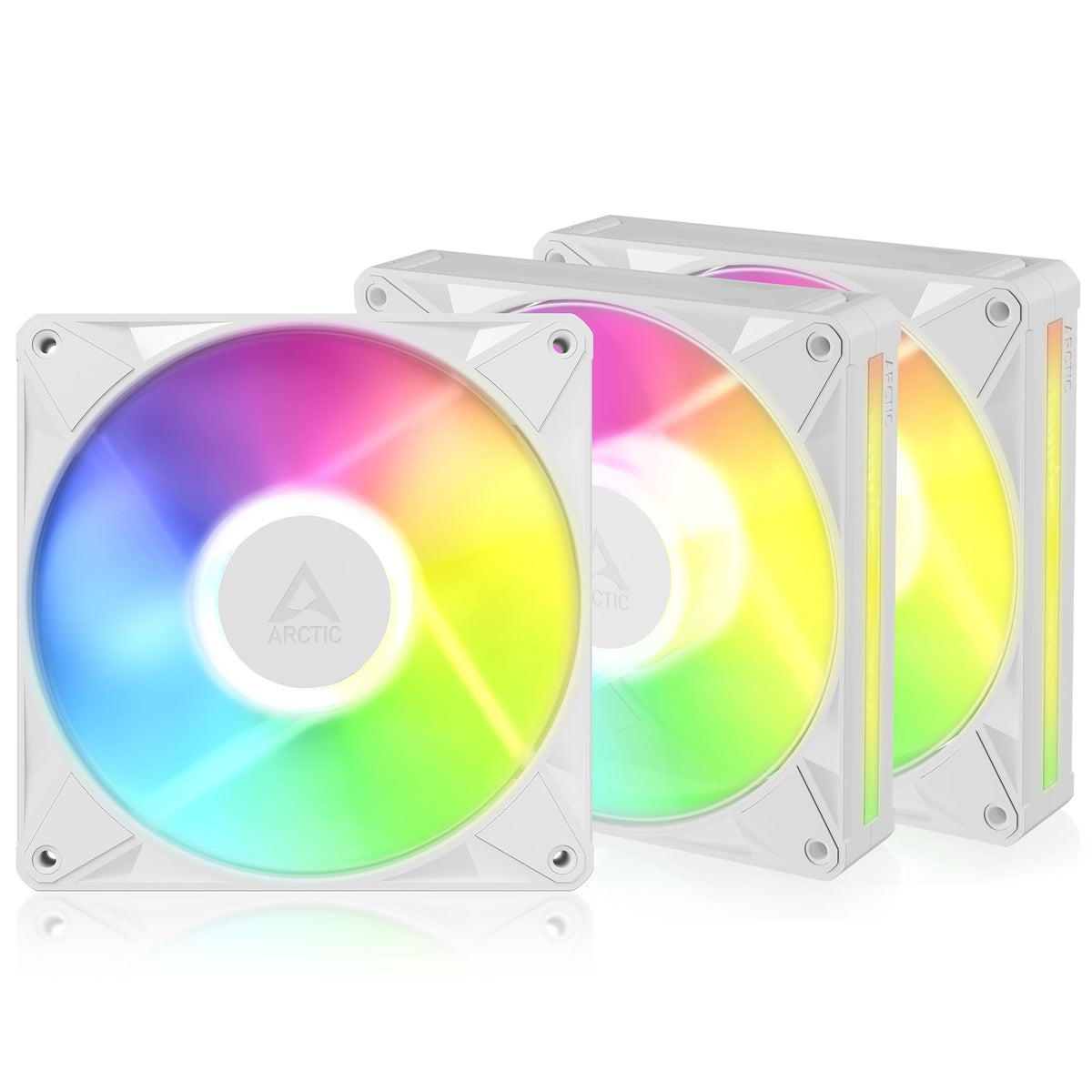 ARCTIC BioniX P14 A-RGB, 3 Pack (White)