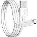 Overtime Lightning Cable, MFi Certified, Portable & Smart Charging USB A to Lightning Cable, Ultra-Fast Apple Charging Cord, 6ft iPhone Charger Cord…