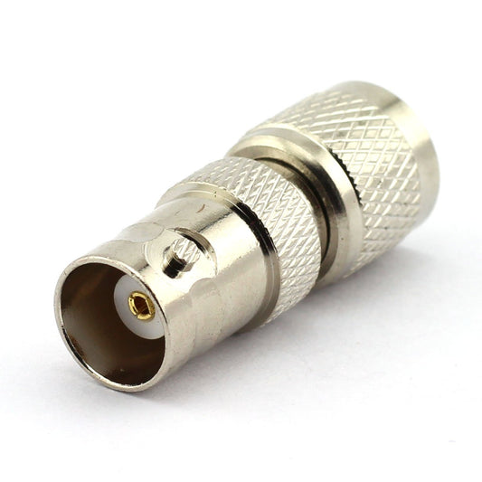 DGZZI 2-Pack BNC Female to Mini UHF Male RF Coaxial Adapter BNC to Mini UHF Coax Jack Connector