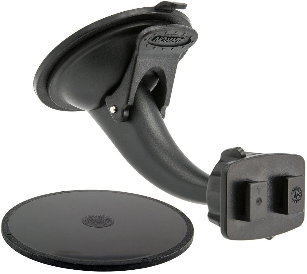 ARKON Mounts Windshield Dashboard Sticky Suction Mount for Cars and Trucks | Designed for Phone and Tablet Holders | Dual-T Holder Compatible | Strong