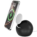 CHARGEWORX Magnetic Wireless Charging Stand Compatible with MagSafe, Premium Silicone Phone Stand for iPhone 16, 15, 14, 13 and 12 Series, Discreet