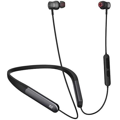 Rythflo Bluetooth Headphones, 150H Playtime Wireless Bluetooth Earbuds w/Mic in-Ear Magnetic Neckband Earphone, IPX7 Sweatproof Deep Bass Headset