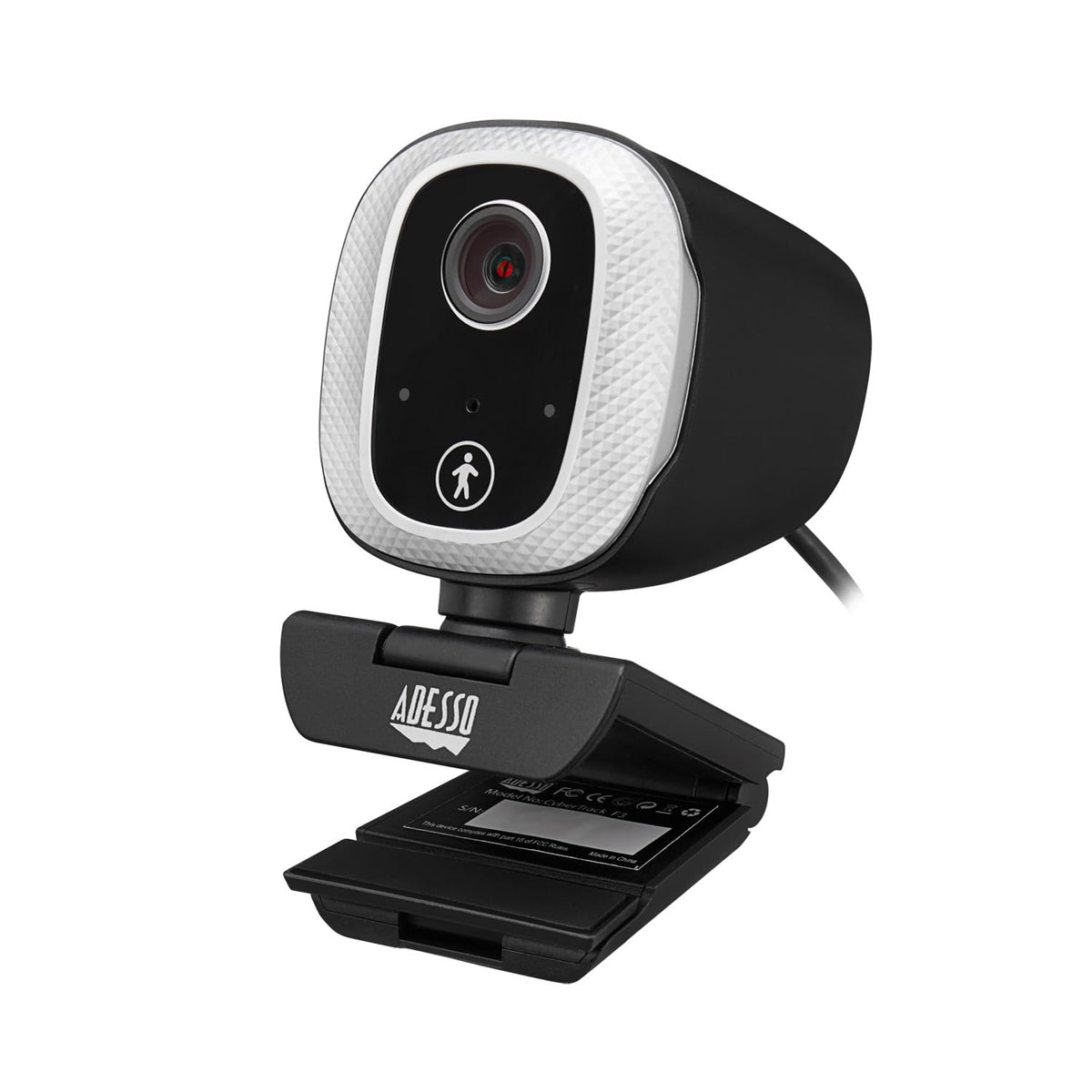 Adesso CyberTrack M1 1080P USB Webcam, 305° Auto Tracking