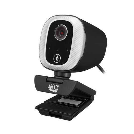 Adesso CyberTrack M1 1080P USB Webcam, 305° Auto Tracking