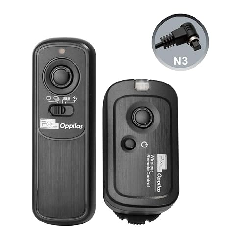 Pixel Oppilas 2.4g Digital Wireless Remote Shutter Switch N3 for Canon EOS 7D,6D, 5D, 1Dseries, D30, D60, 10D, 20D, 30D, 40D, 50D Cameras, Replaces