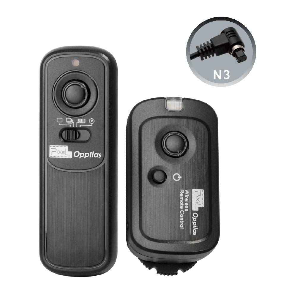 Pixel Oppilas 2.4g Digital Wireless Remote Shutter Switch N3 for Canon EOS 7D,6D, 5D, 1Dseries, D30, D60, 10D, 20D, 30D, 40D, 50D Cameras, Replaces