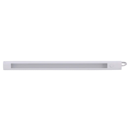 Good Earth Lighting 18-inch LED Plug in Bar Light - Non-Linking - 50,000 Hours Lamp Life - Soft White Light - White