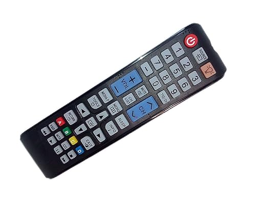 Replaced Remote Control Compatible for Samsung PN51E450A1F LT24D310NHZA PN51F4550AFXZA UN28F4000AFXZA UN40EH6000 UN50EH6000F LED HDTV Plasma TV
