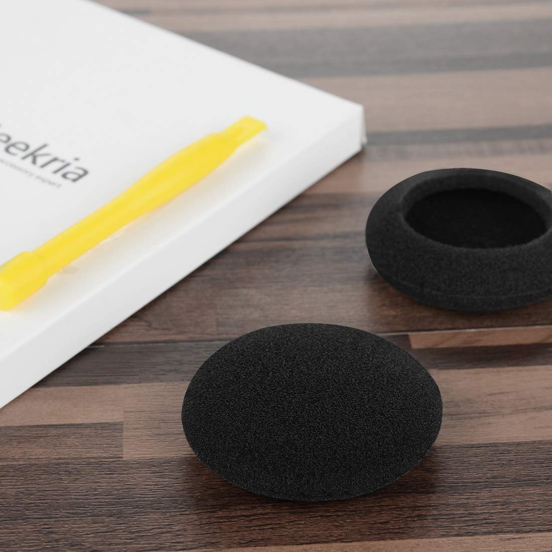 Geekria Comfort Foam Replacement Ear Pads for Sennheiser PX100, PX100-II, PMX100, PX80, MS80, MS100, HD50, HD50-TV, PC131 Headphones Ear Cushions