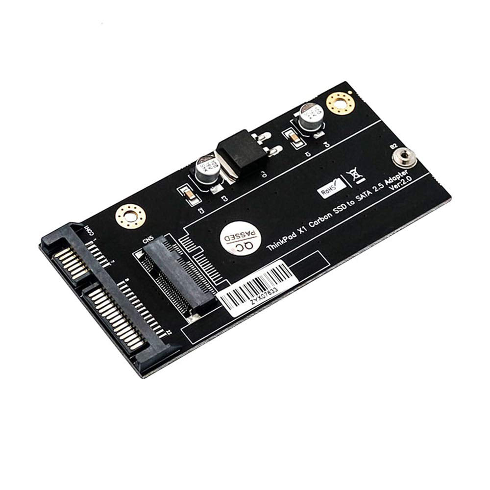 HLT X 1 Carbon 20+6 Pin SSD to SATA 2.5 Adapter for Thinkpad Lenovo