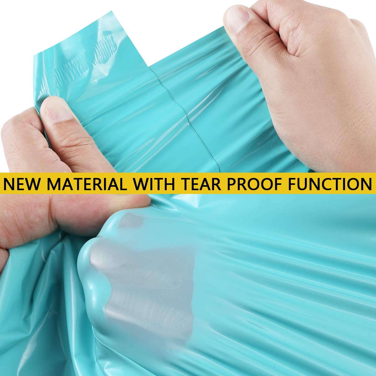 UCGOU Poly Mailers 19x24 Inch Teal 50 Pack Extra Large Shipping Bags Strong Thick Mailing Envelopes Self Seal Adhesive Waterproof and Tear Proof