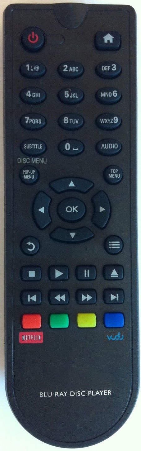 Smartby New Blu-Ray DVD Remote BDP2900 for Philips BDP2900 BDP3280 BDP3100 BDP3080 BDP2700 Netflix Vudo