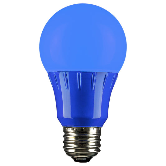 Sunlite 80145 A19 Colored Light Bulb 3 Watts (25w Equivalent), E26 Medium Base, Non-Dimmable, UL Listed, Party Decoration, Holiday Lighting, 1 Count