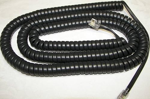 Mitel Superset 25 Ft Black Handset Cord for 4000 Series Phones