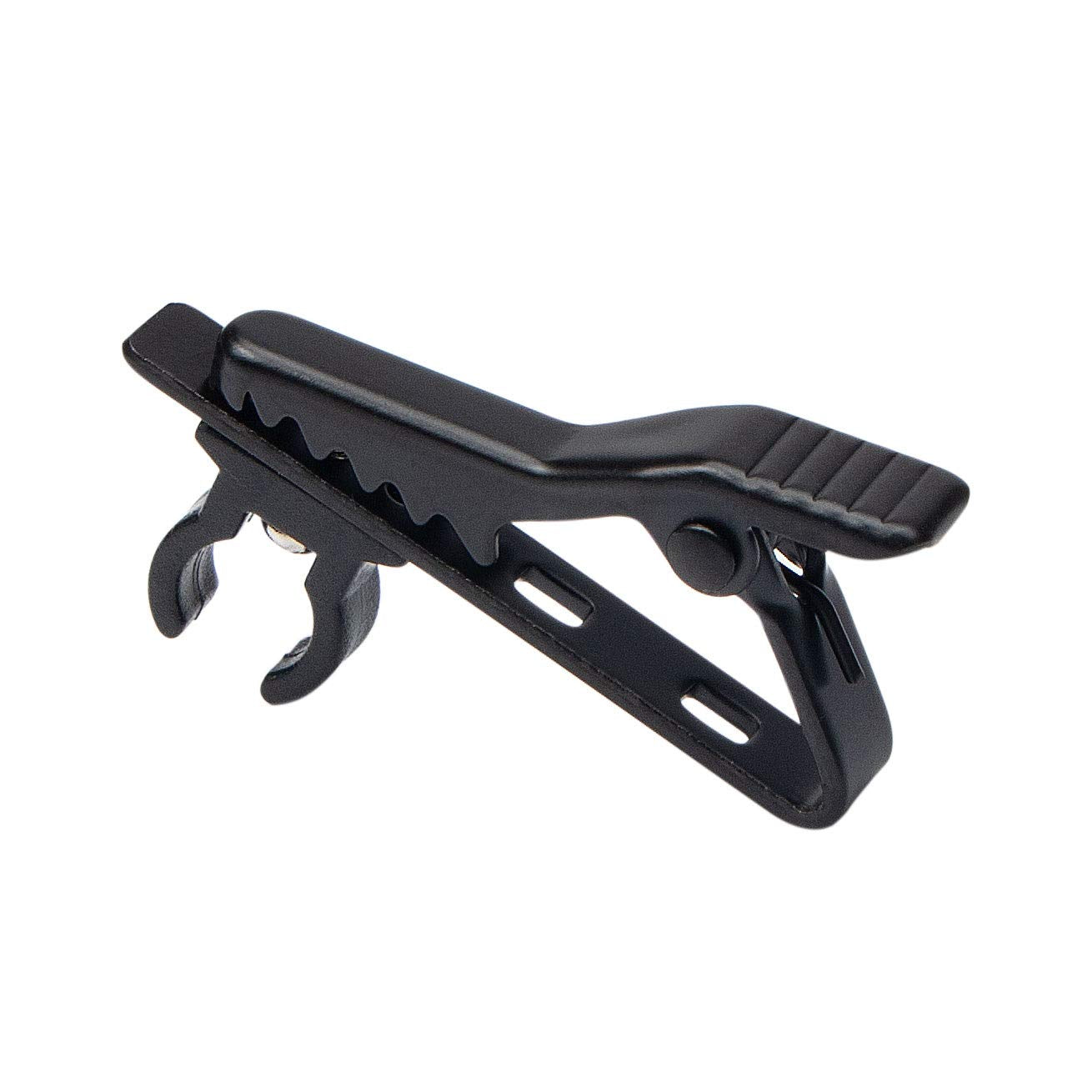 ALEKOR 6 Pieces Lavalier Microphone Metal Tie Clips, 6 Pieces Lapel Mic Windscreen Foam Covers and 6 Pieces Lav Mic Plastic Wire Clips