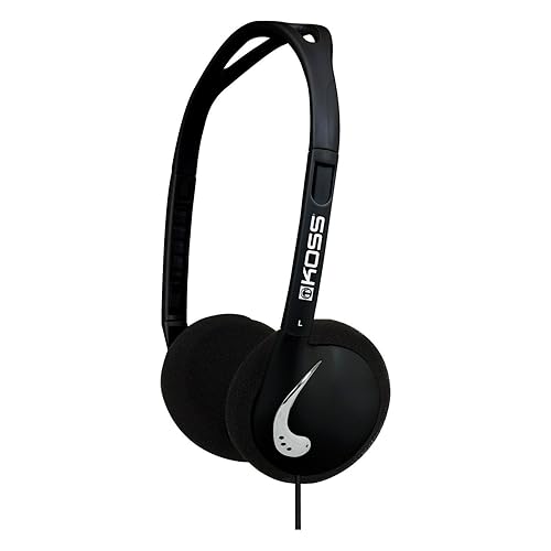 Koss On Ear Headphones - Wired - 32 Ohm - 80 Hz 20 kHz - Over-the-head - Binaural - Supra-aural - 4 ft Cable KPH25K