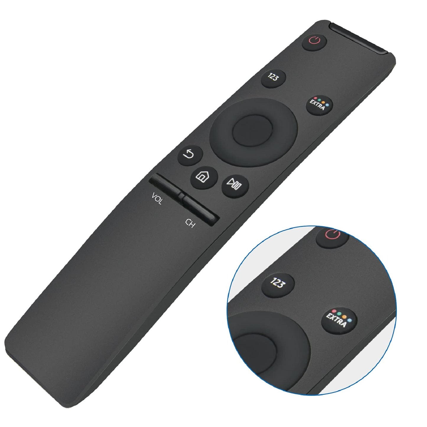 New BN59-01259B Replace Remote fit for Samsung 4K UHD TV 6 Series UN40KU6290 UN40KU6290F UN40KU6290FXZA UN50KU6290 UN50KU6290F UN50KU6290FXZA
