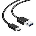 USB Data/Charger Cable for Garmin Nuvi 40 42 42LM 44 52 52LM 54 54LM 55 55LM 55LMT 56 56LM 56LMT 57 57LM 57LMT 58 58LM 58LMT 65LM 65LMT 66LM 66LMT
